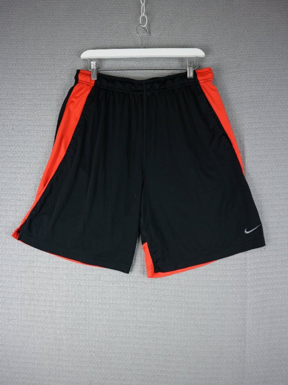 Nike two Tone activewear Baggy Shorts Dri-Fit Y2K Youth XL